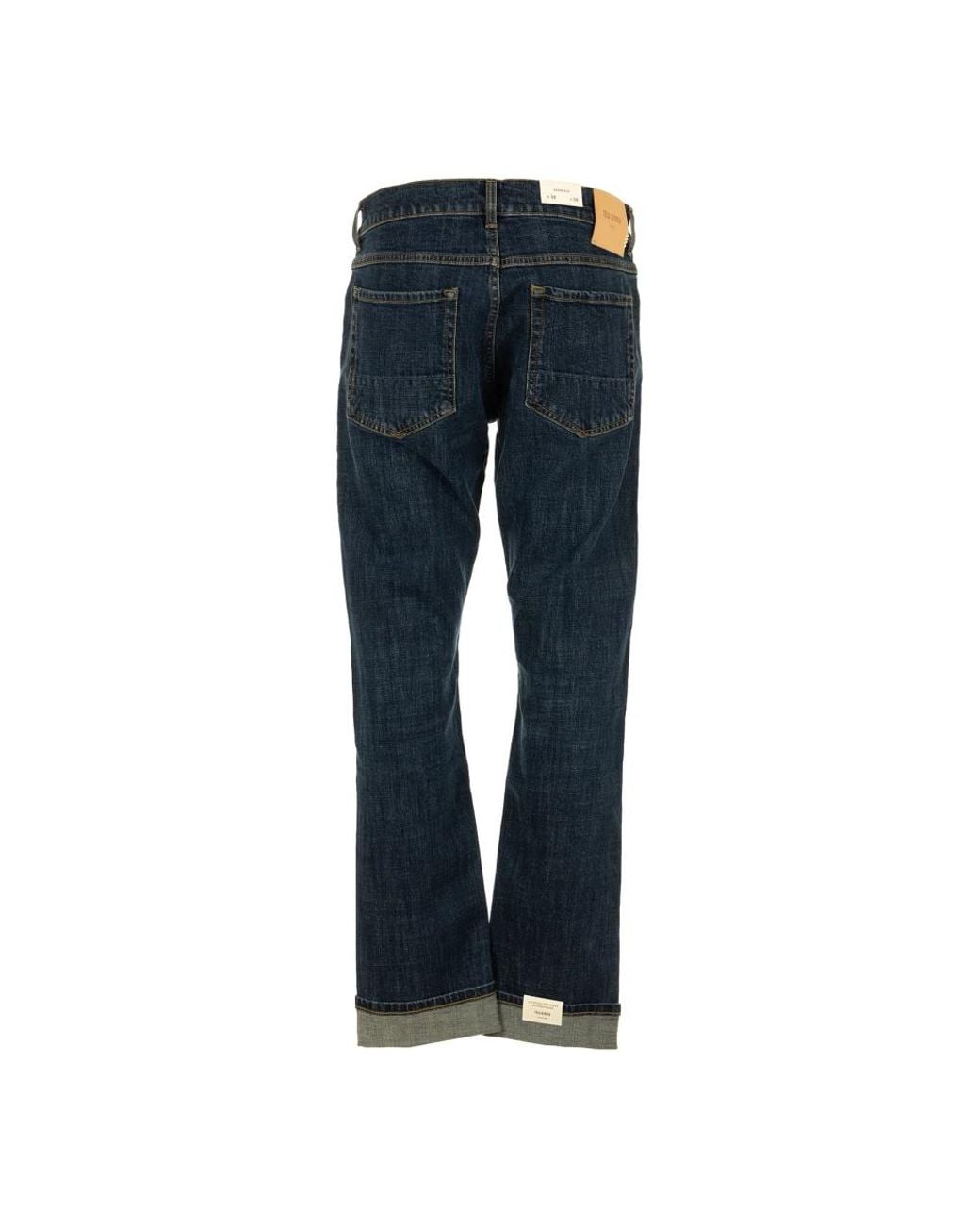 Tela Genova Blue Straight Fit Jeans for men