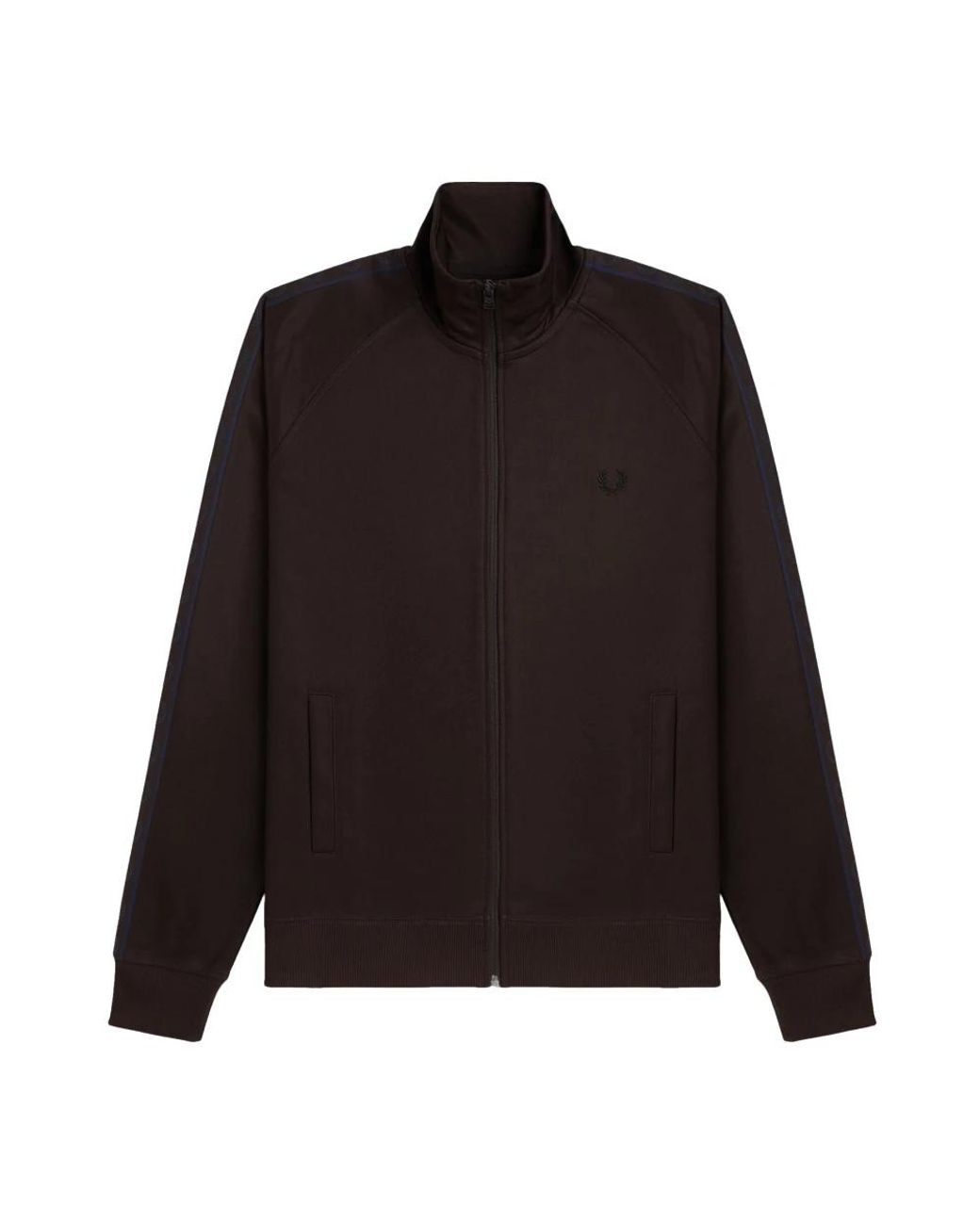 Zip-Throughs di Fred Perry in Black da Uomo