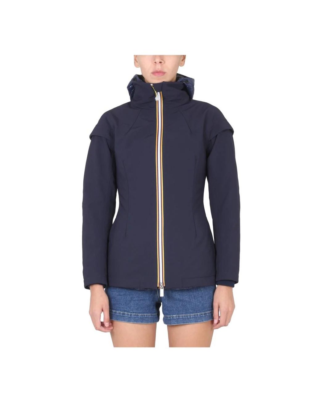 K-Way Blue Winter Jackets