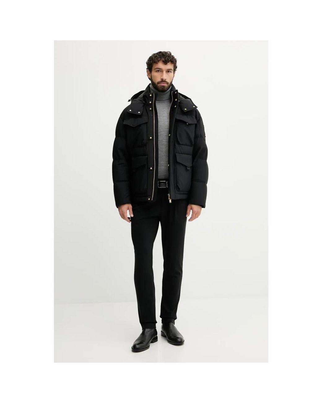 Down Jackets Moose Knuckles pour homme en coloris Black