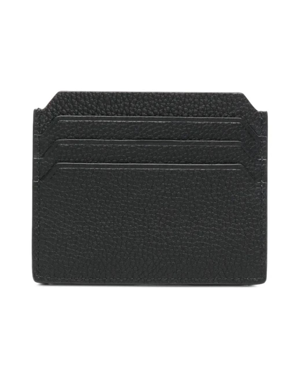 Santoni Black Wallets & Cardholders for men