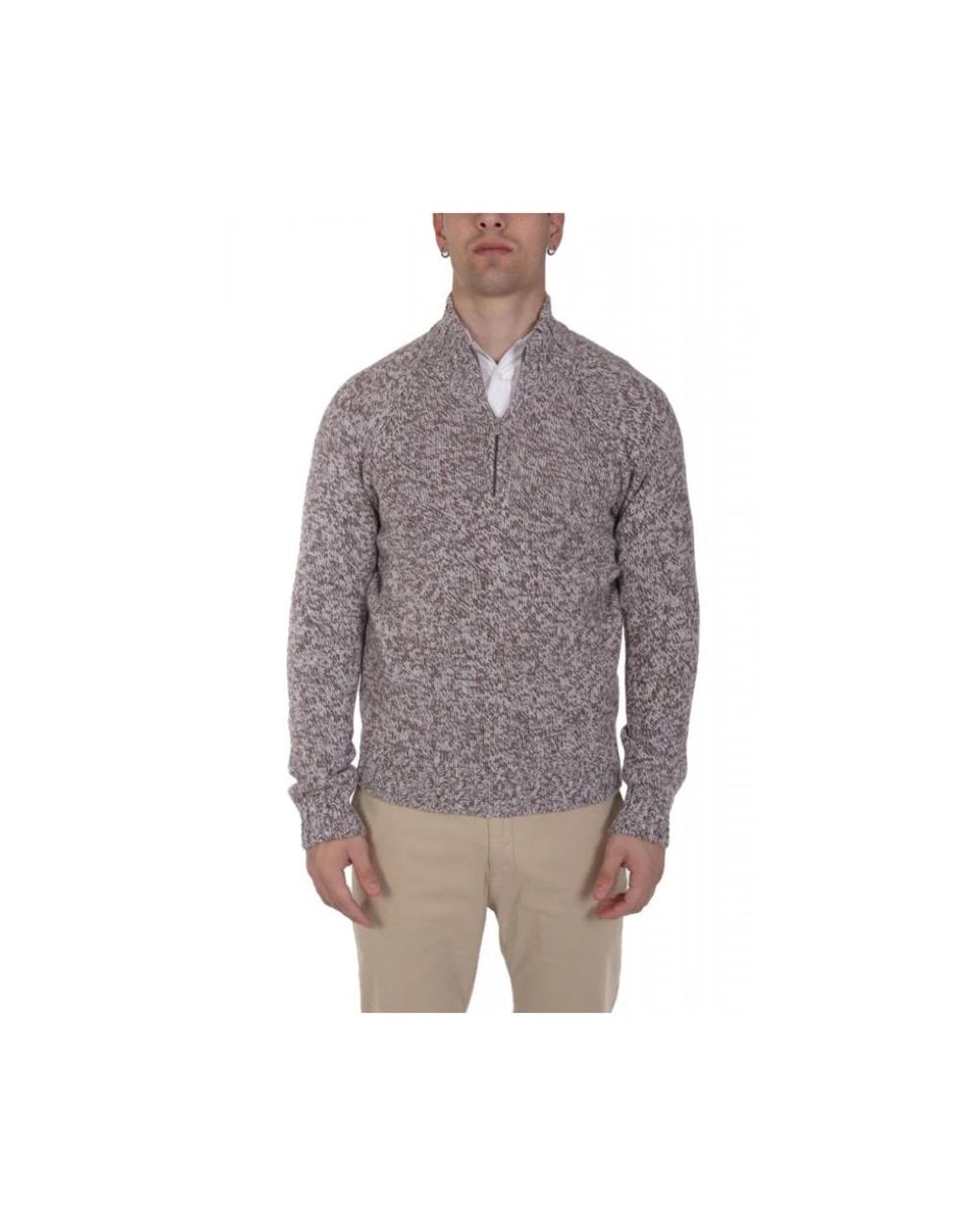 Gran Sasso Brown Turtlenecks for men