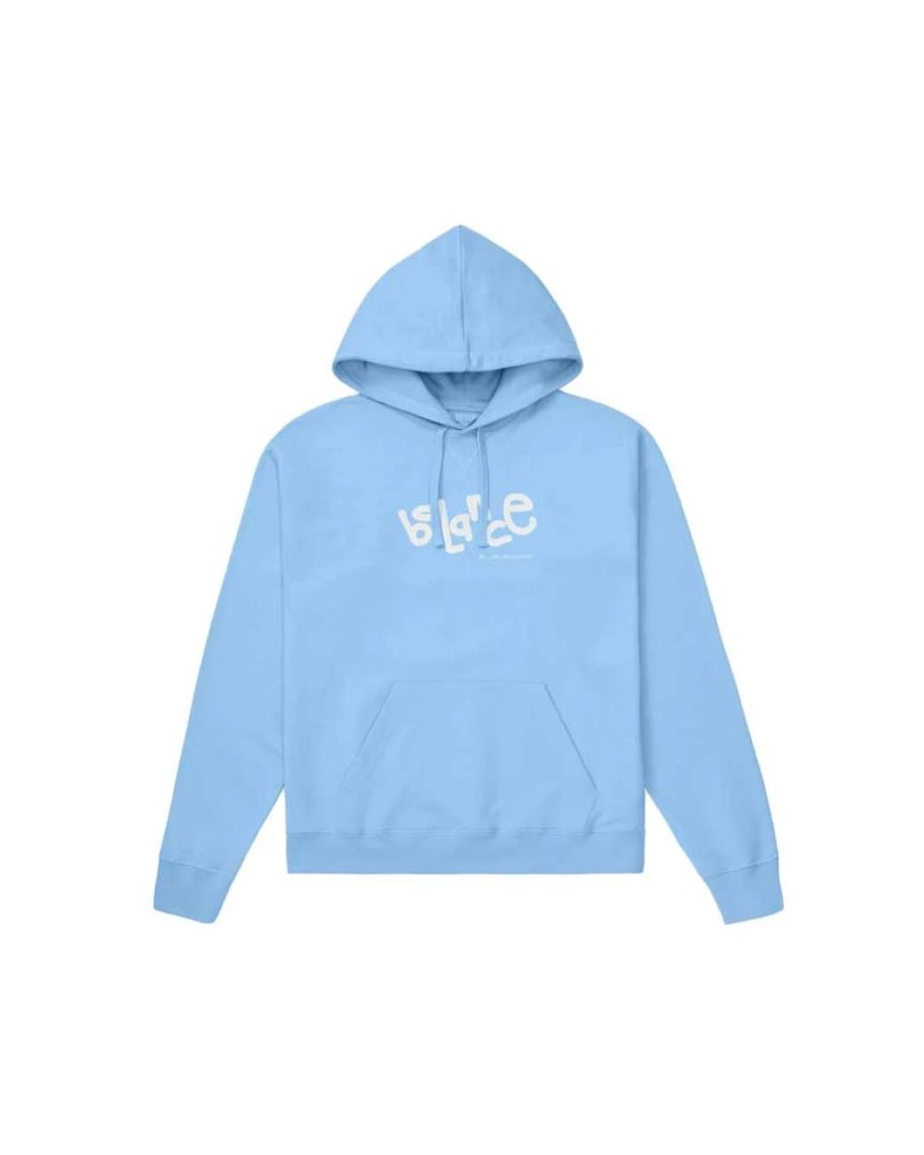 Objects IV Life Hoodies & Sweatvesten ,Blauw ,Katoen Life Balance Print Hoodie in het Blue voor heren