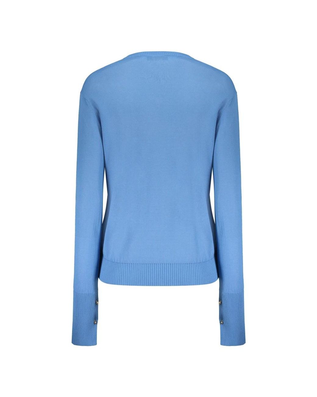 Moorer Blue Round-Neck Knitwear