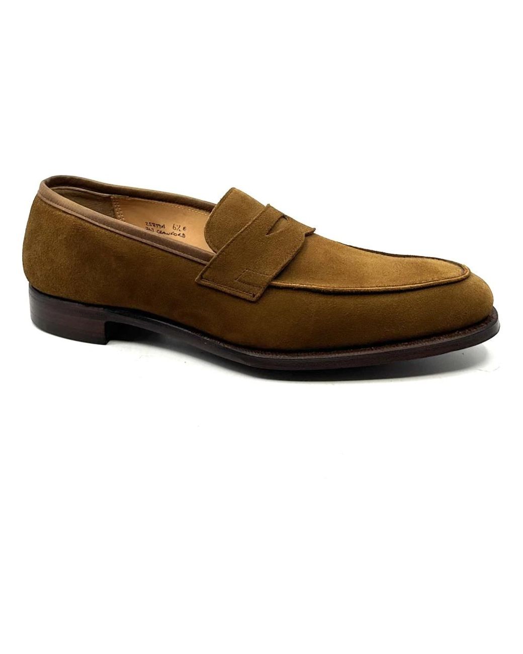 Crockett and Jones Brown Loafers for men