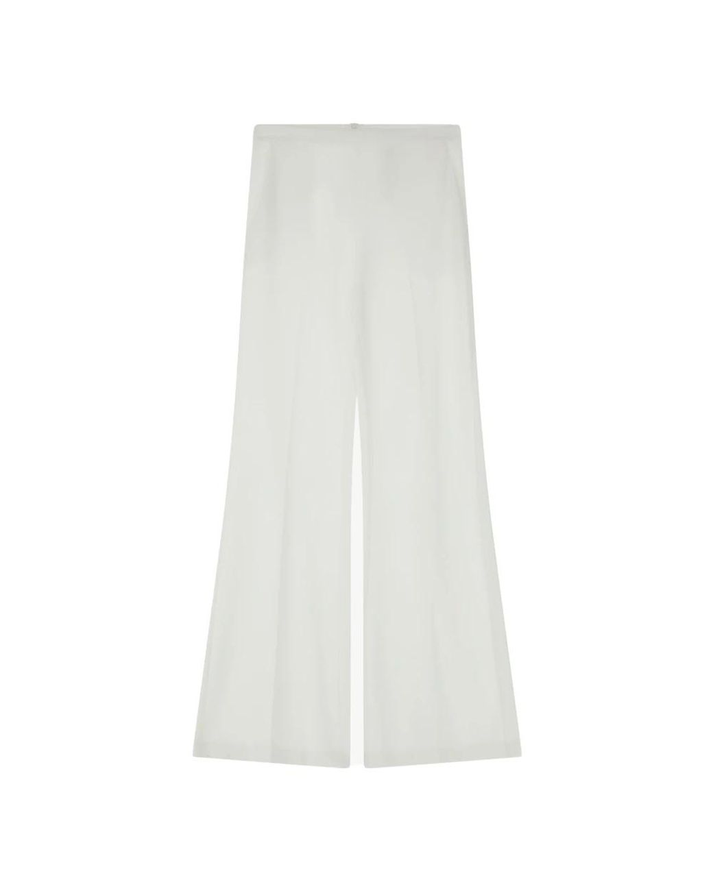 Imperial White Wide Trousers