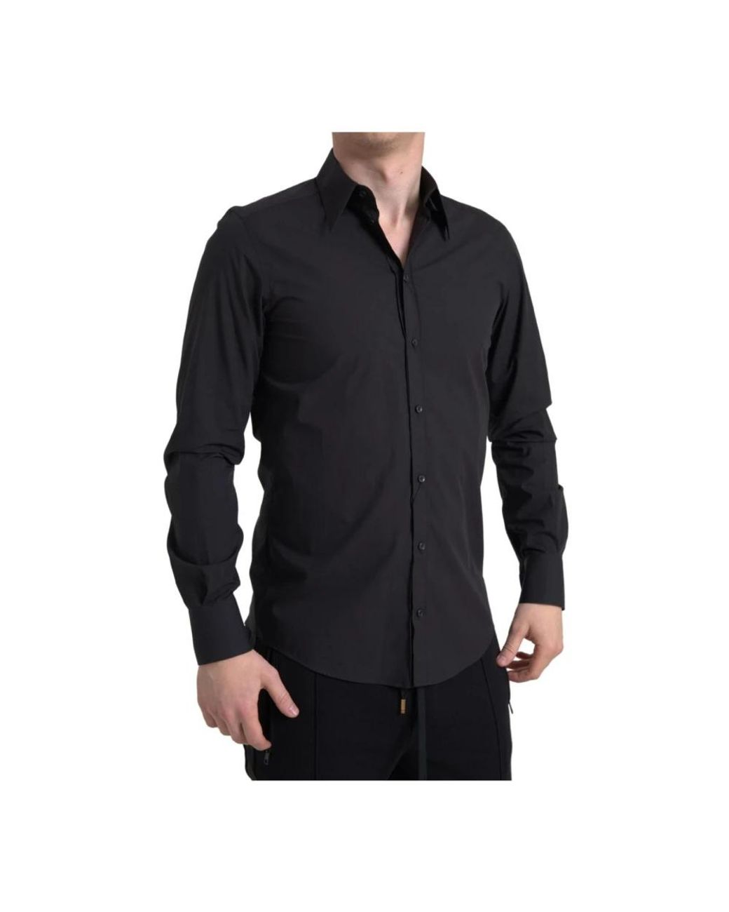 Dolce & Gabbana Black Casual Shirts for men