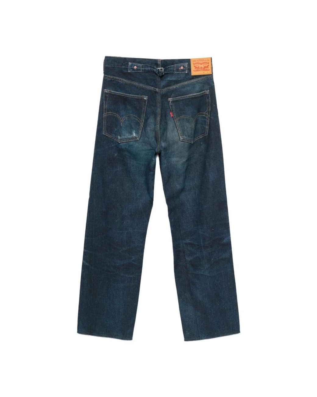 Junya Watanabe Blue Straight Fit Jeans for men