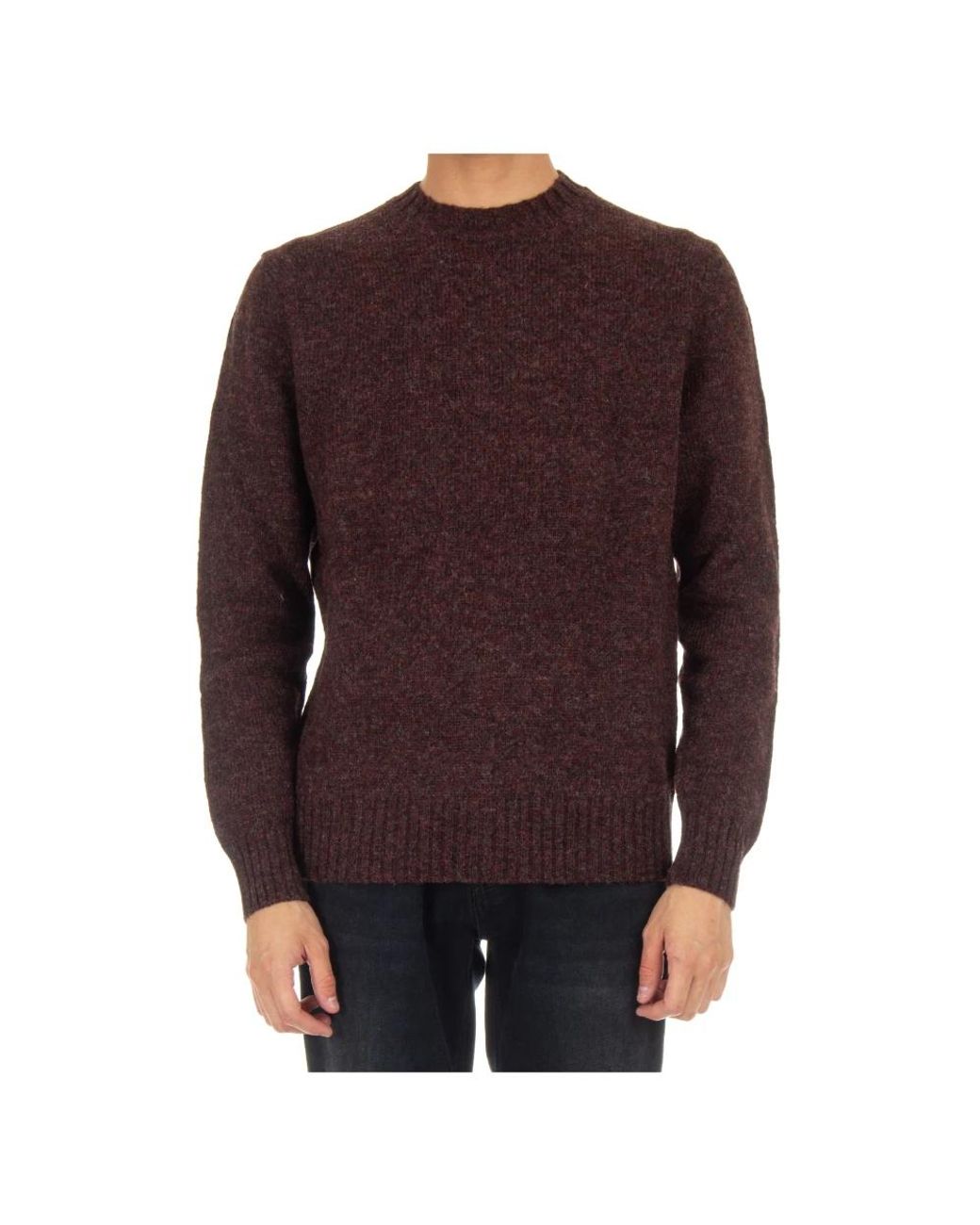 Ballantyne Purple Round-Neck Knitwear for men