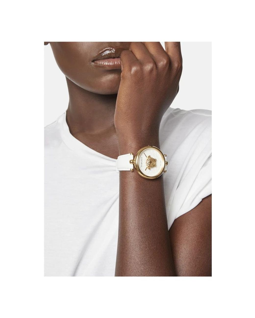Watches Versace en coloris Metallic