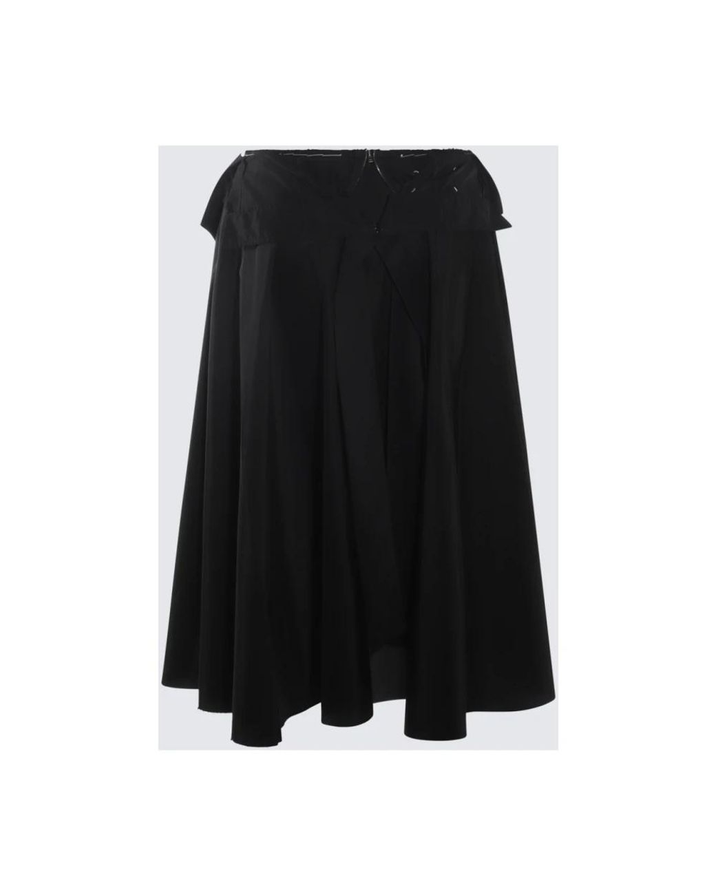 Maison Margiela Black Midi Skirts