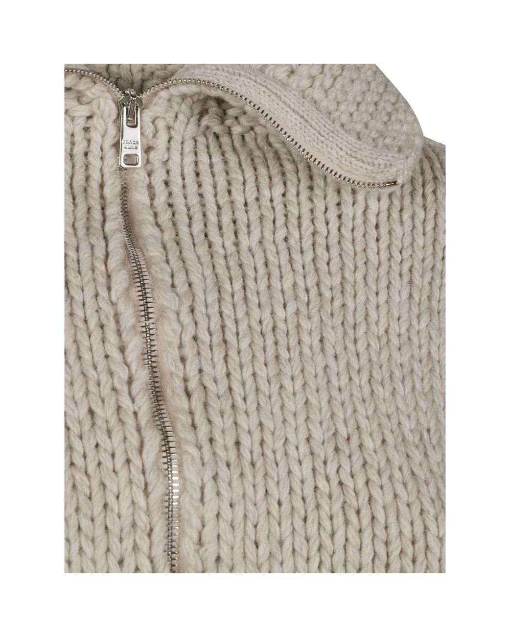 Cardigans Prada de color Gray