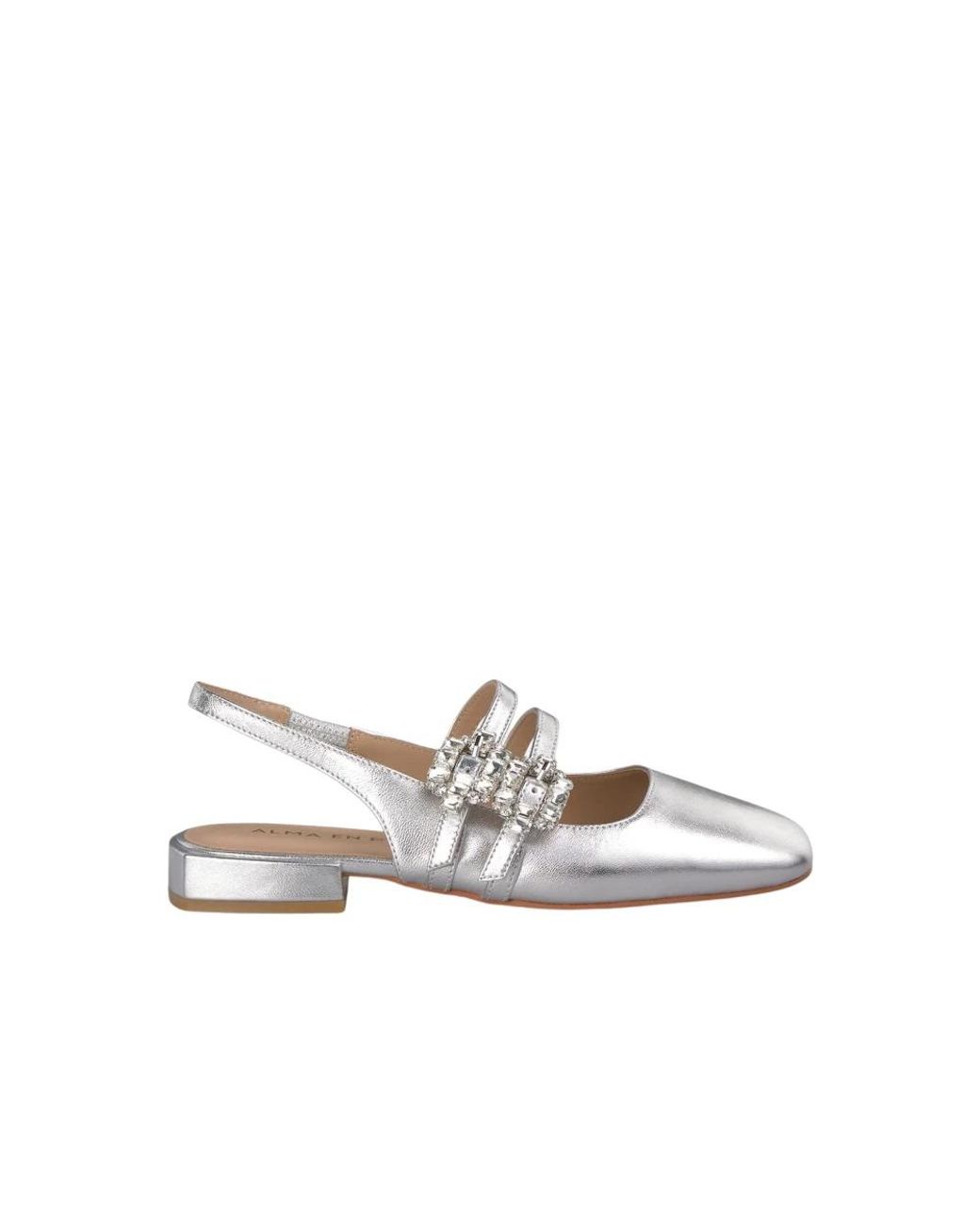 Alma En Pena. White Ballerina Shoes