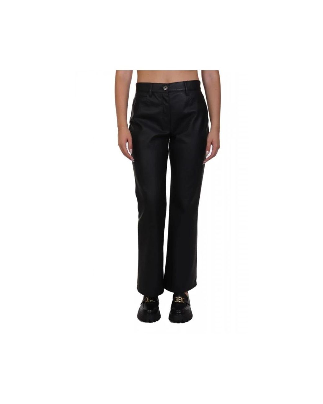 Weekend by Maxmara Wollen Broek in het Black