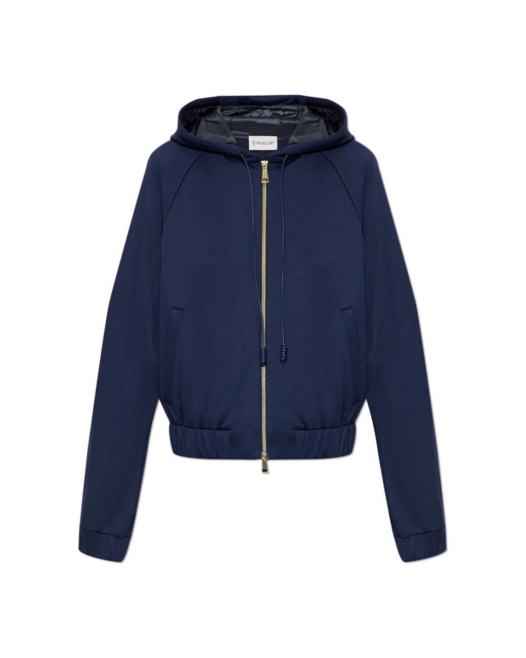 Moncler Blue Zip-Throughs