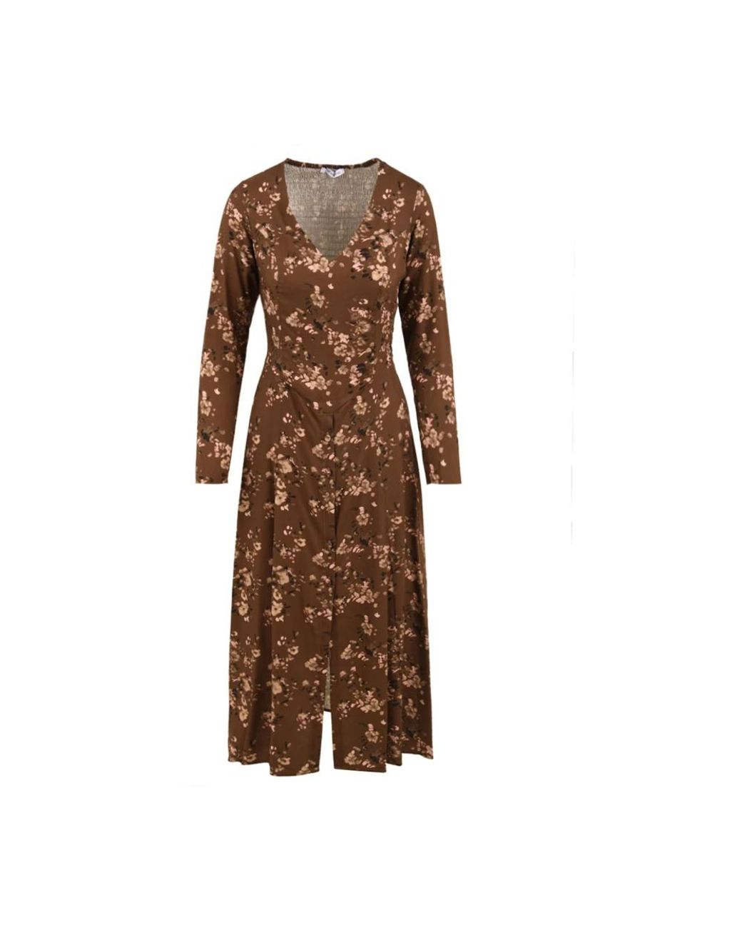 Mar De Margaritas Brown Midi Dresses