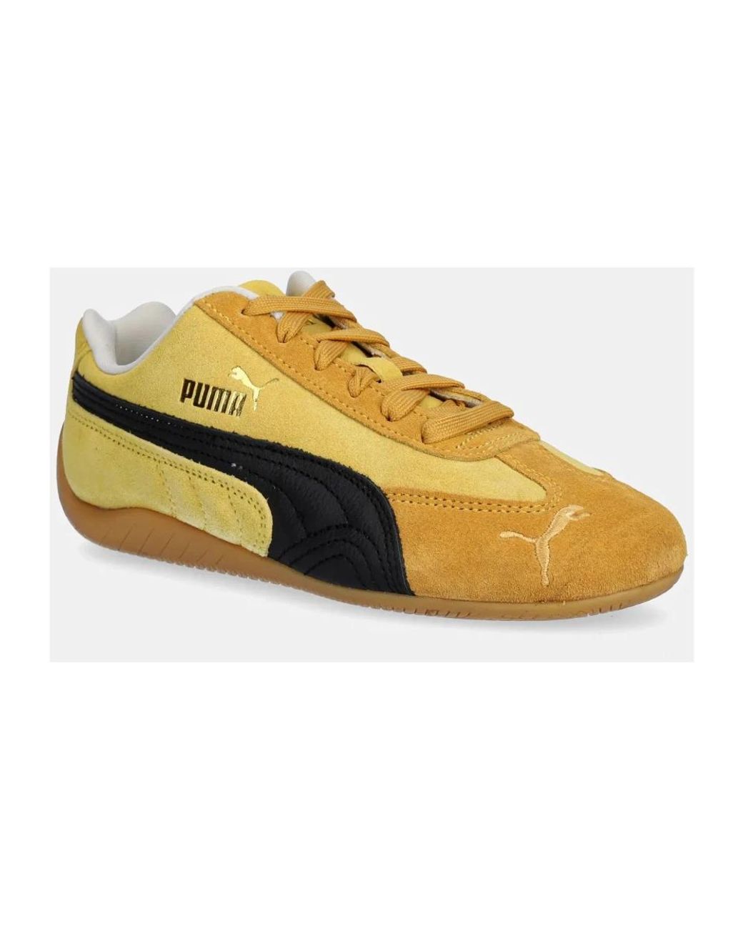 PUMA Yellow Speedcat Sneakers