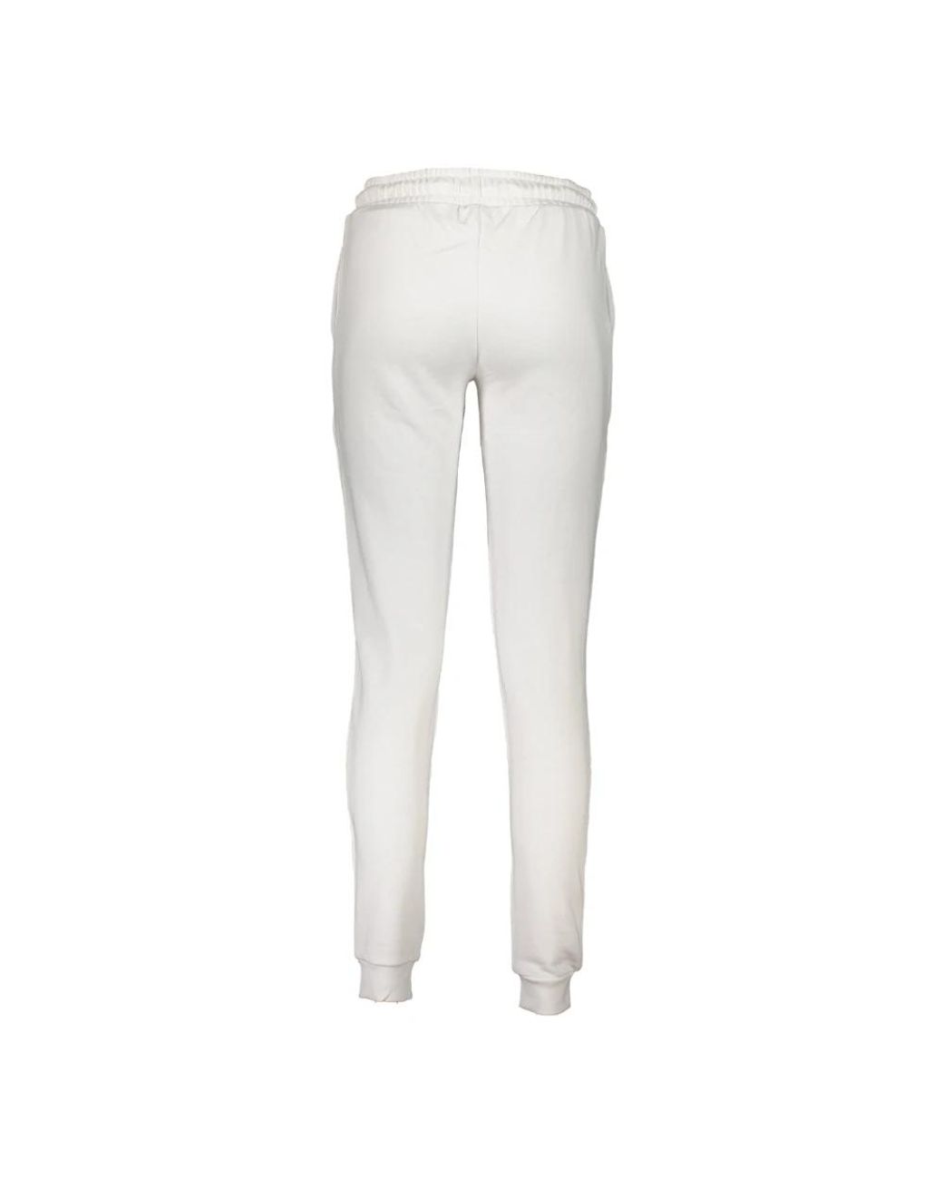 Roberto Cavalli White Logo Detail Sweatpants
