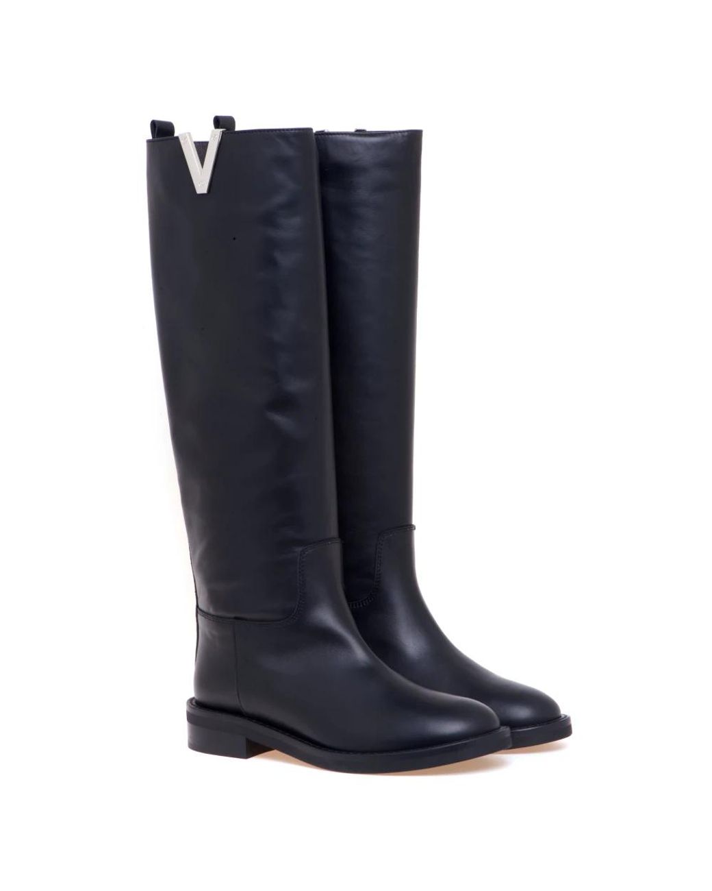 Via Roma 15 Blue High Boots