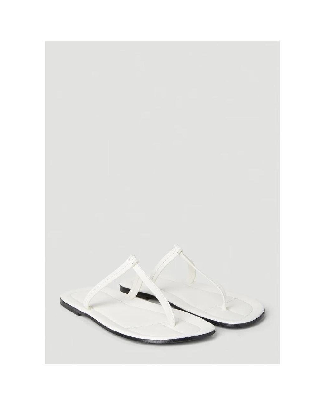 Totême  White Flip Flops