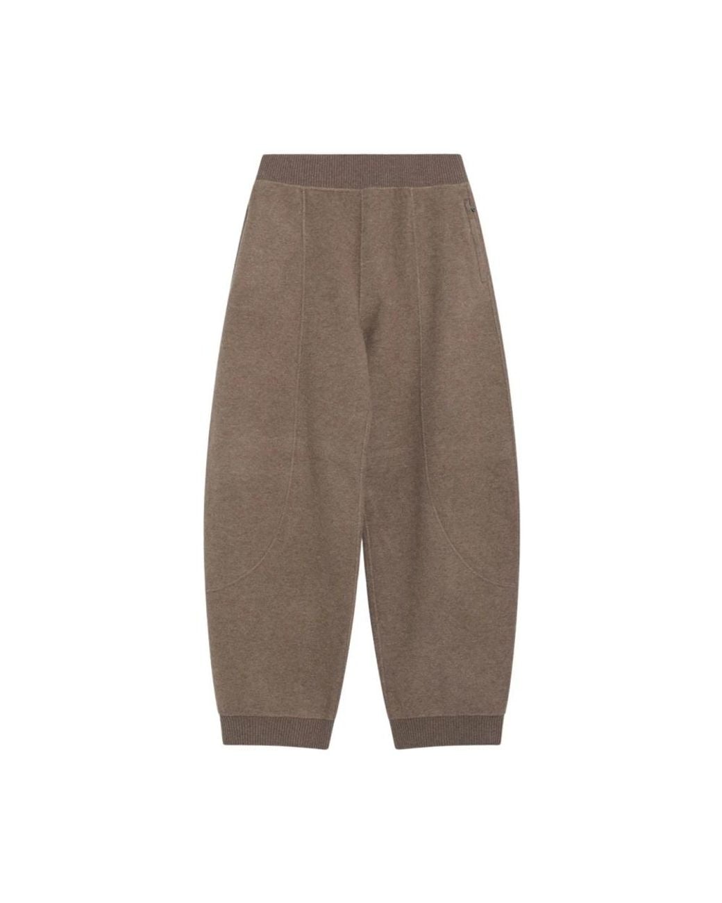 Max Mara Brown Sweatpants