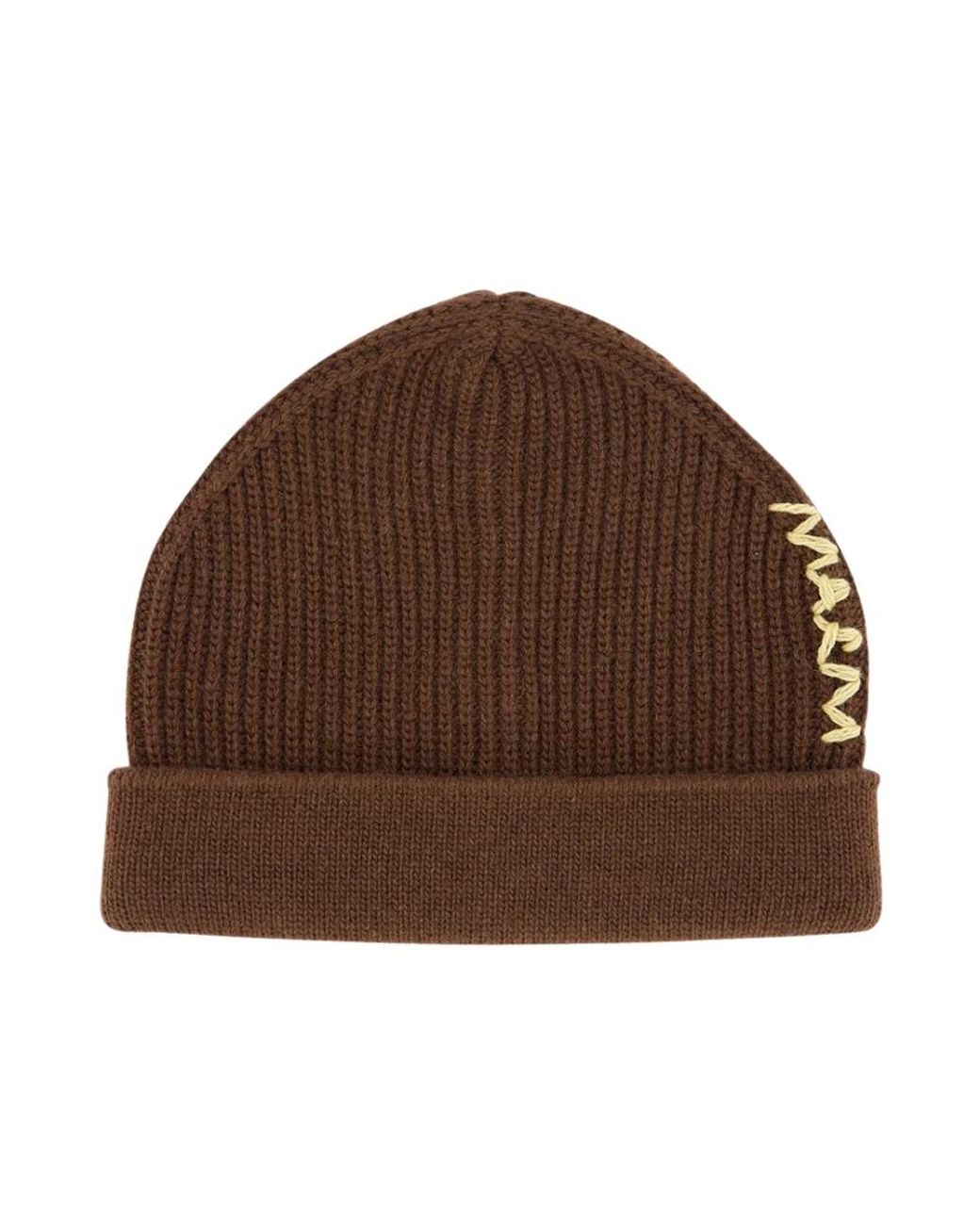 Beanies Marni de hombre de color Brown