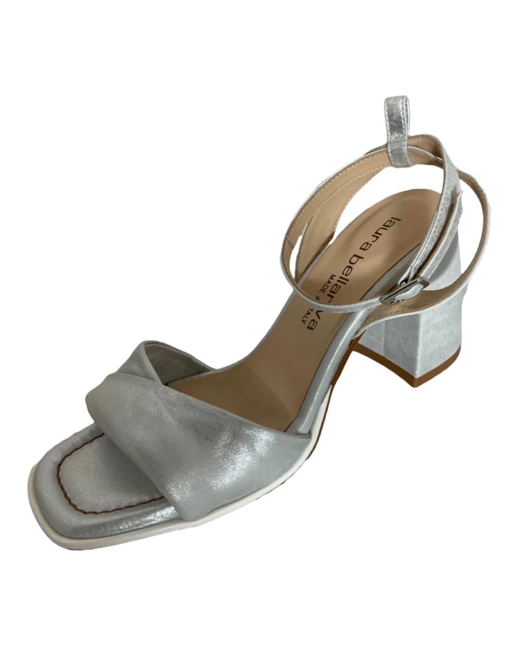 Laura Bellariva Gray High Heel Sandals