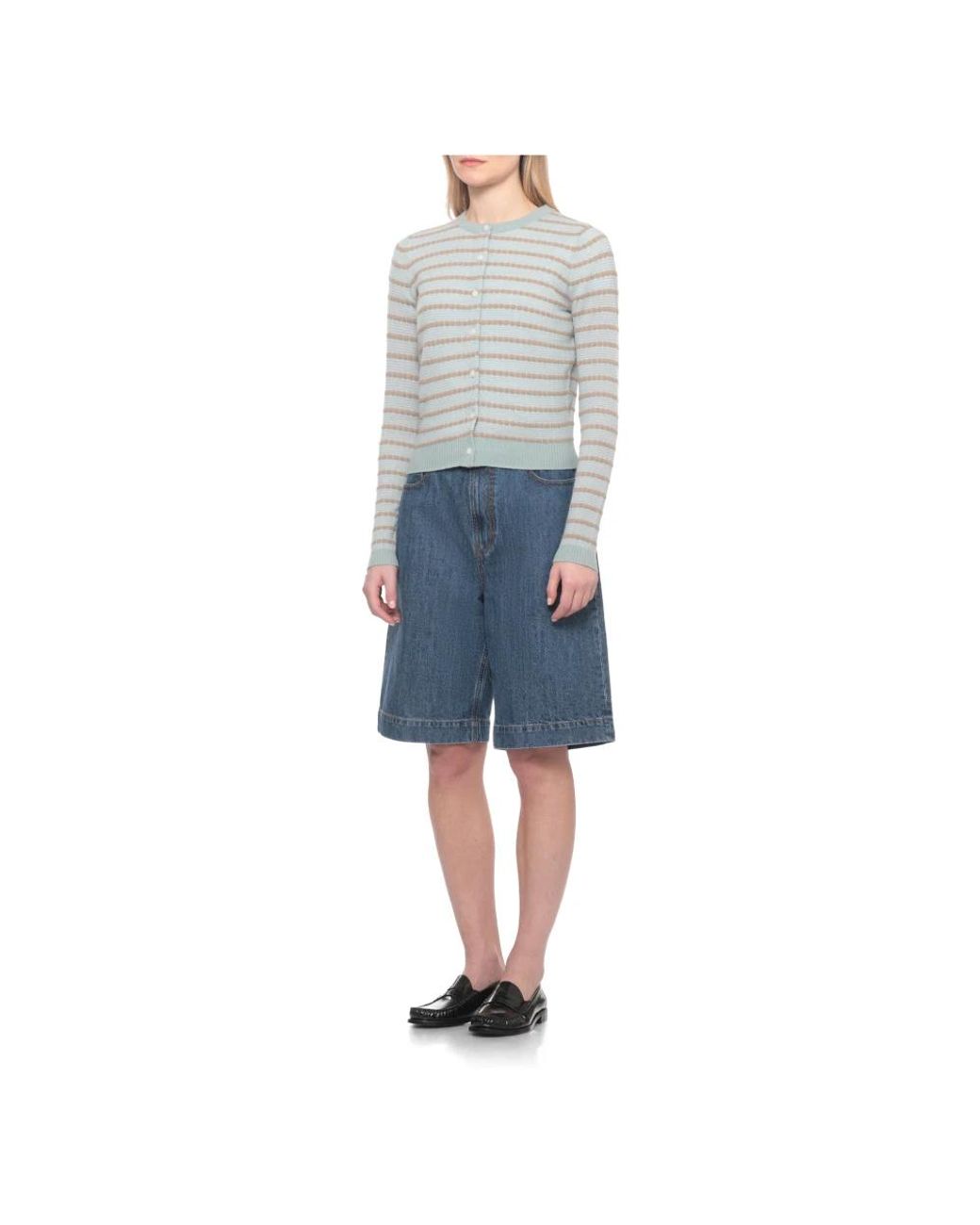 Guest In Residence Gray Cashmere Knitwear