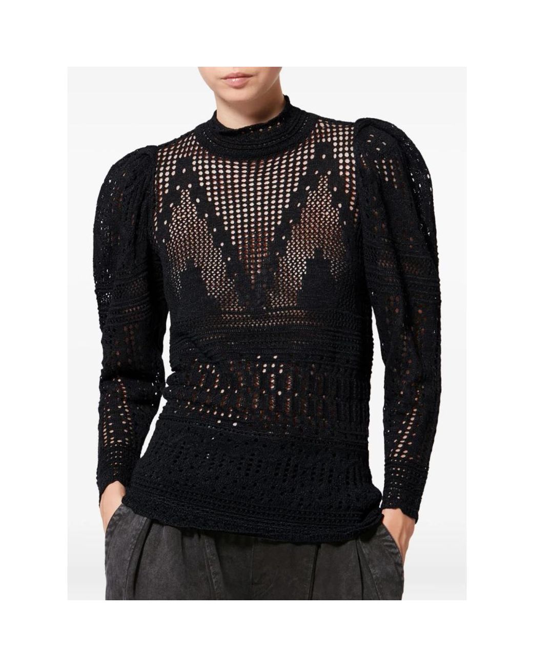 Isabel Marant Blue Turtlenecks