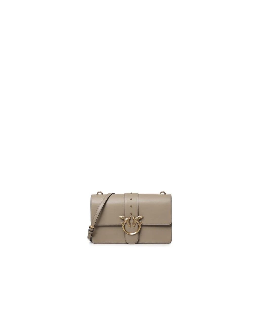Pinko Gray Shoulder Bags