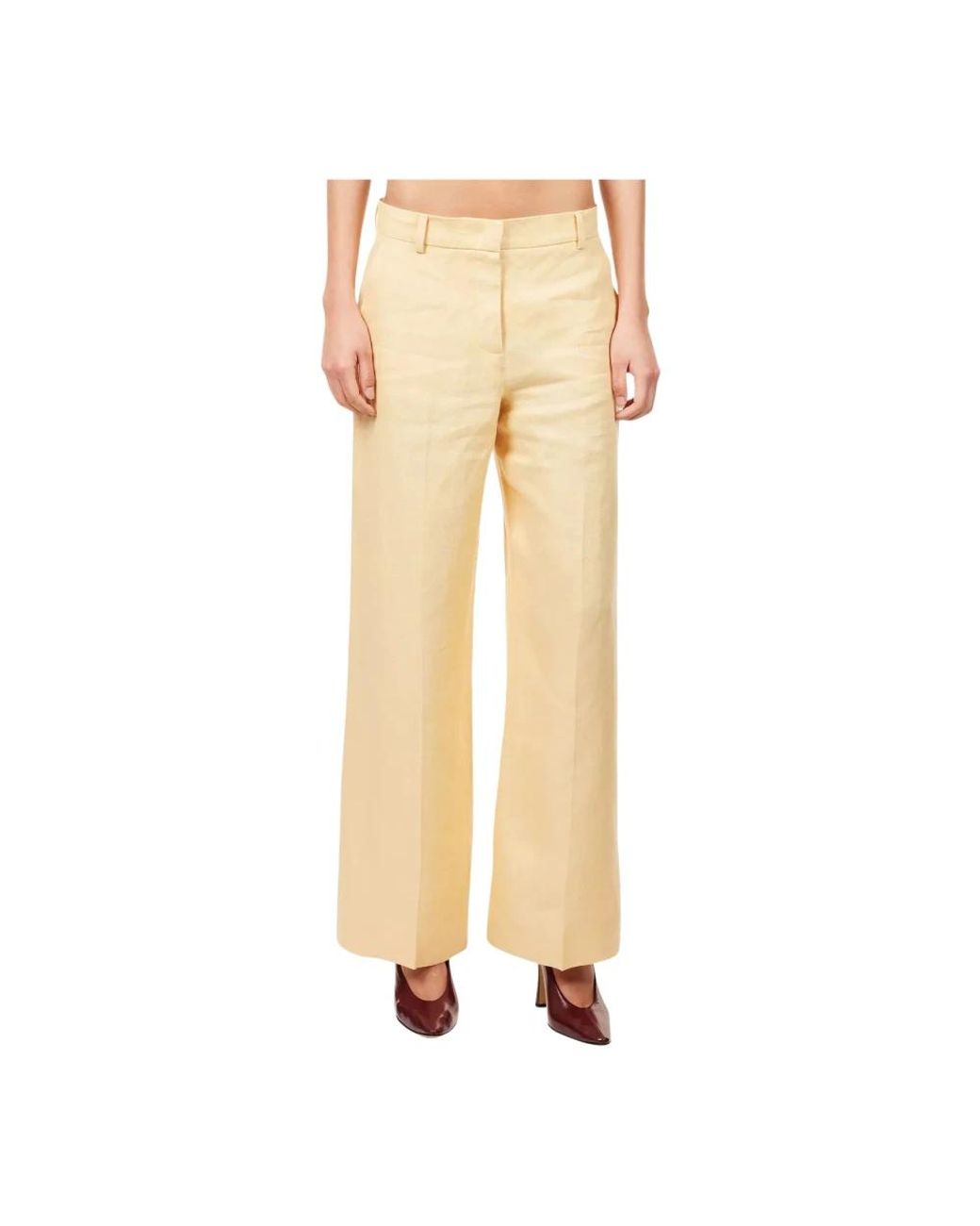 Weekend by Maxmara Natural Wide Trousers