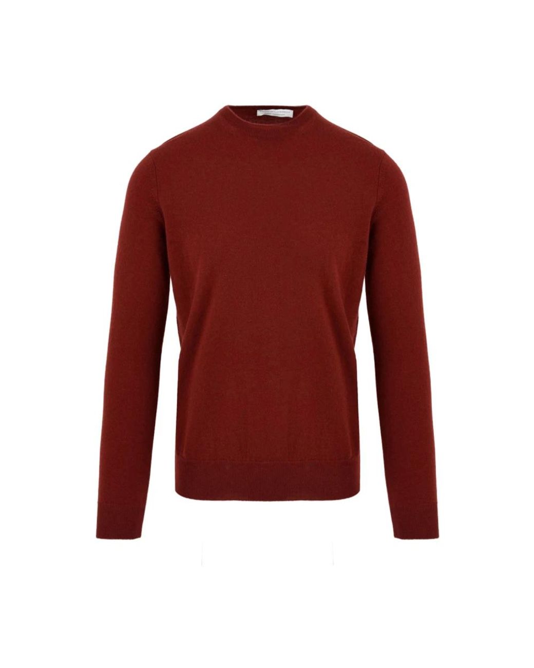 FILIPPO DE LAURENTIIS Red Round-Neck Knitwear for men