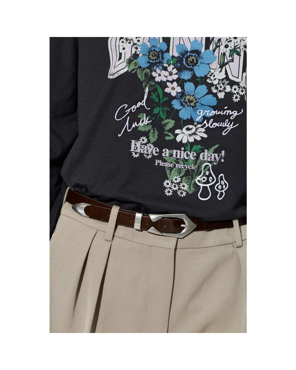 Belts IRO de color Brown
