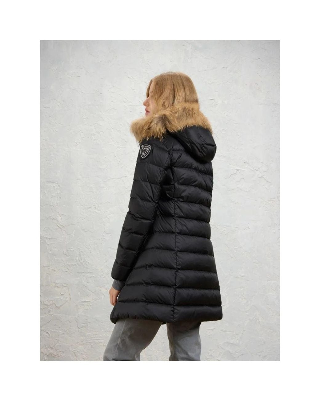 Down Coats Blauer en coloris Black