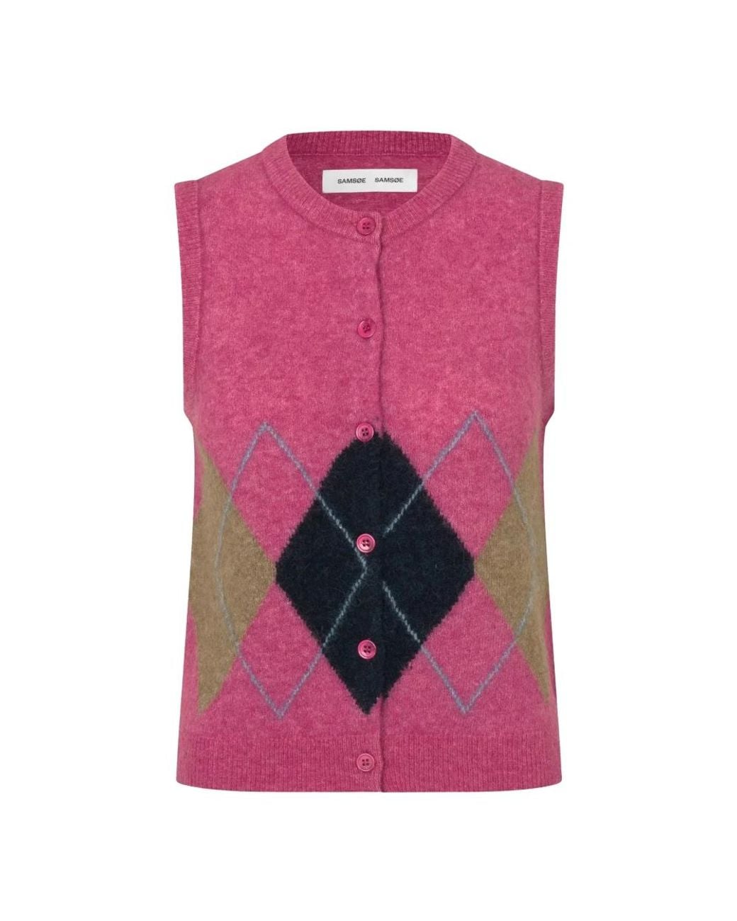 Cardigans Samsøe & Samsøe en coloris Pink