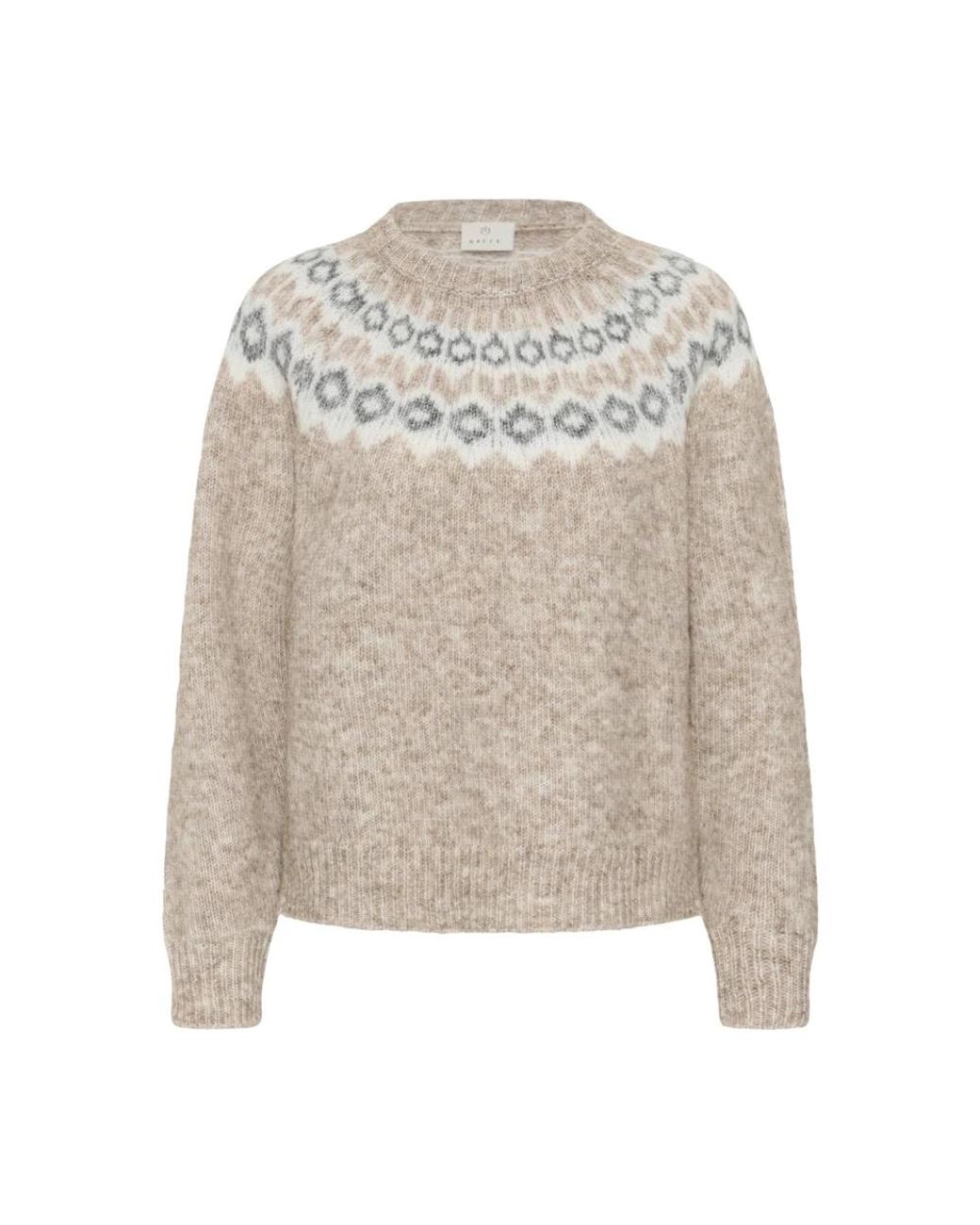 Kaffe Gray Berta Pullover