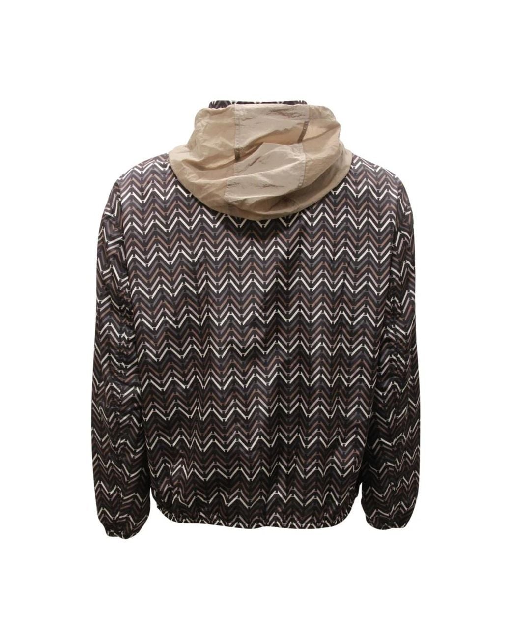 Armani Jassen ,Veelkleurig ,Omkeerbare Jas Met Afneembare Capuchon in het Gray voor heren