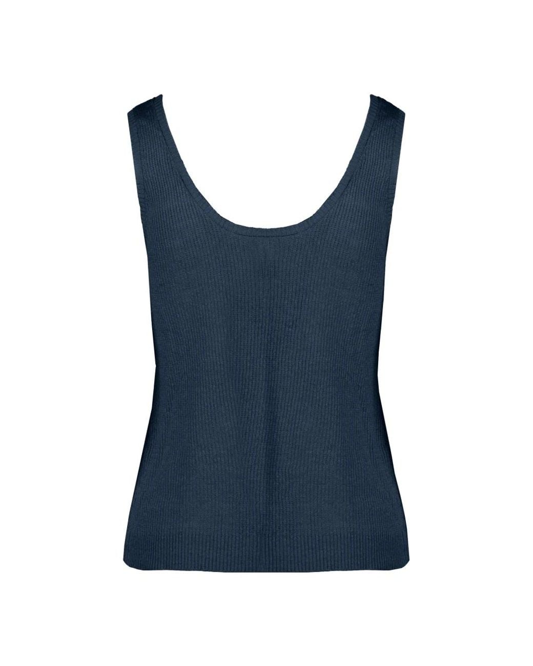 Sleeveless Tops Bomboogie de color Blue