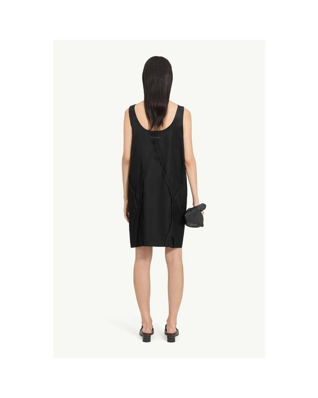MM6 by Maison Margiela Black Short Dresses