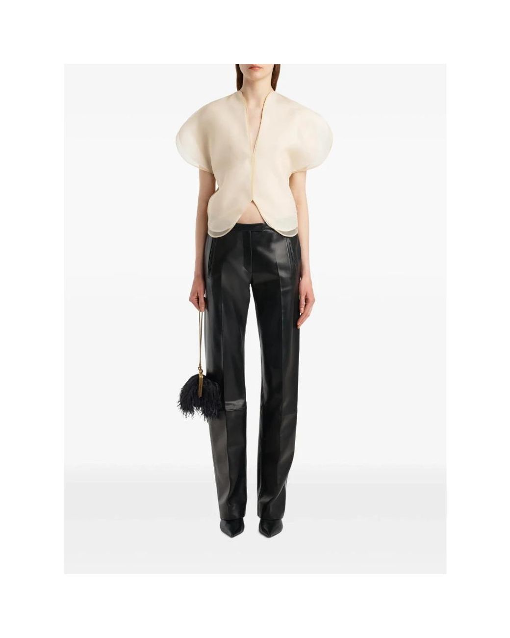 Khaite Natural Blouses