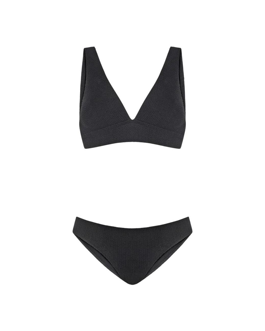 Sorbet Island Black Bikinis
