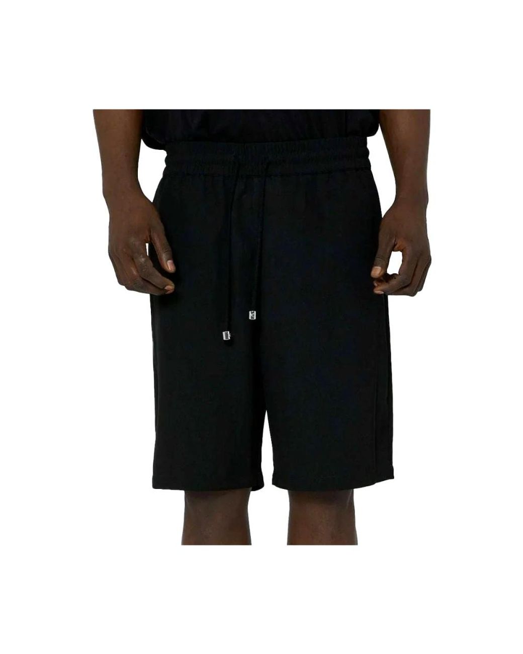 John Richmond Black Casual Shorts for men