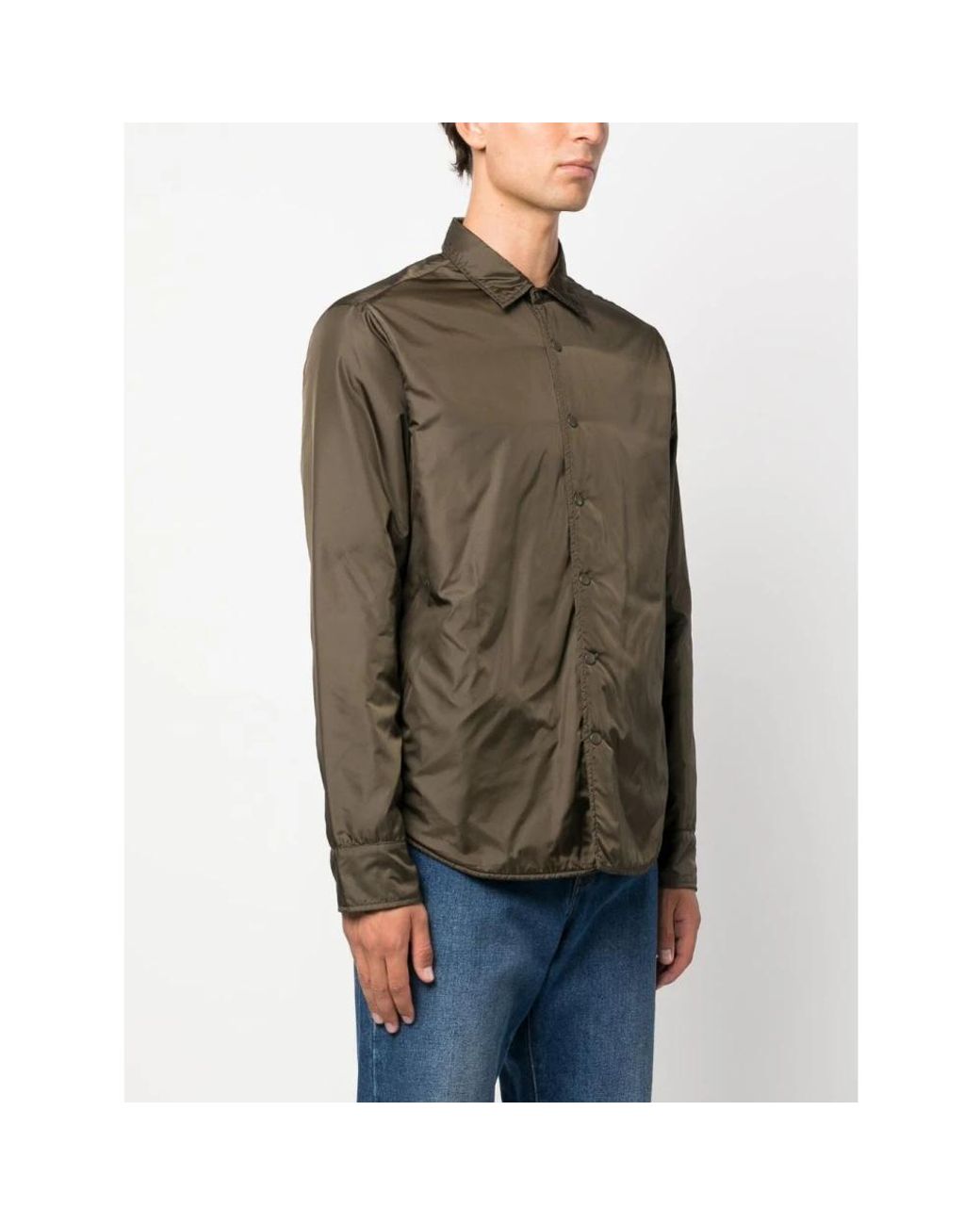 Casual Shirts Aspesi de hombre de color Green