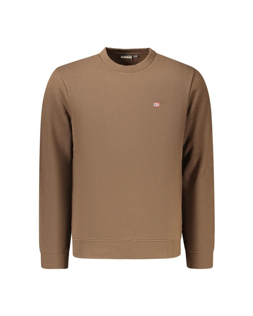 Napapijri Brown Sweatshirts for men