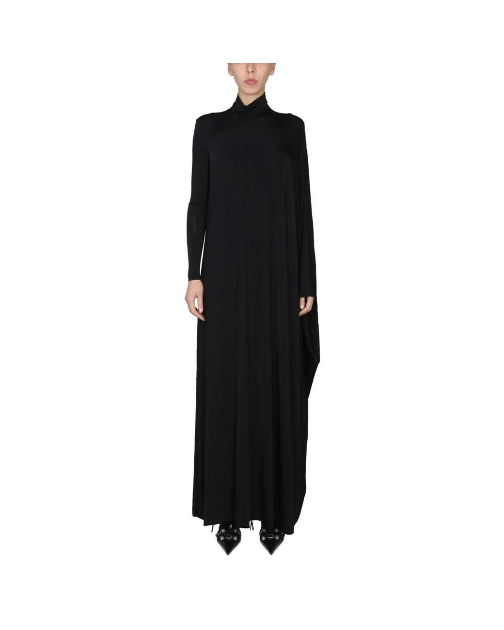 Balenciaga Black Maxi Dresses