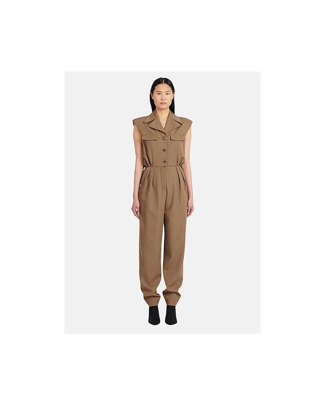Jumpsuits Balmain en coloris Natural