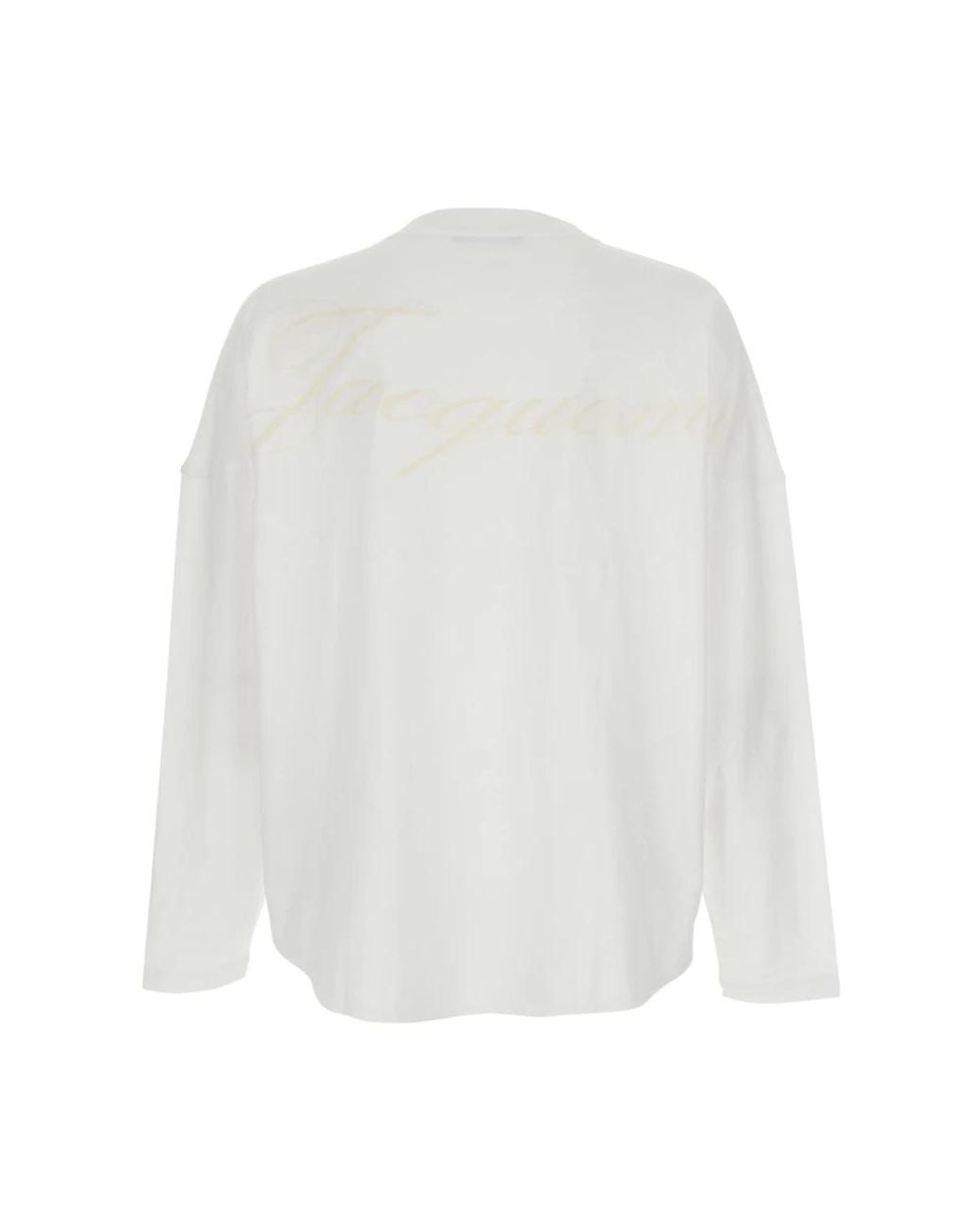 Jacquemus White Long Sleeve Tops for men