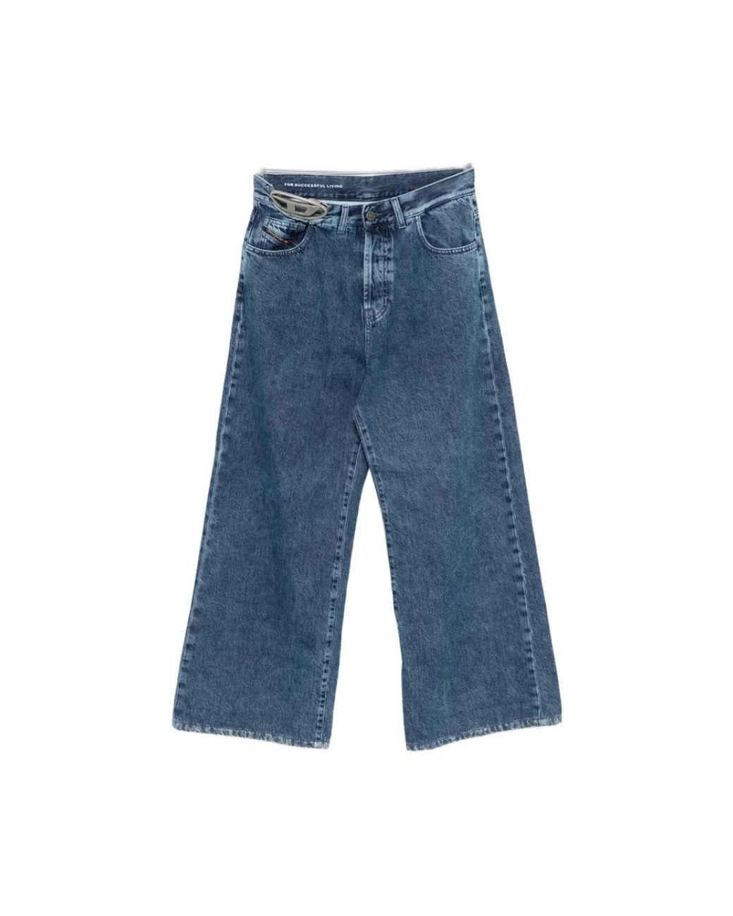 DIESEL Blue Wide Jeans