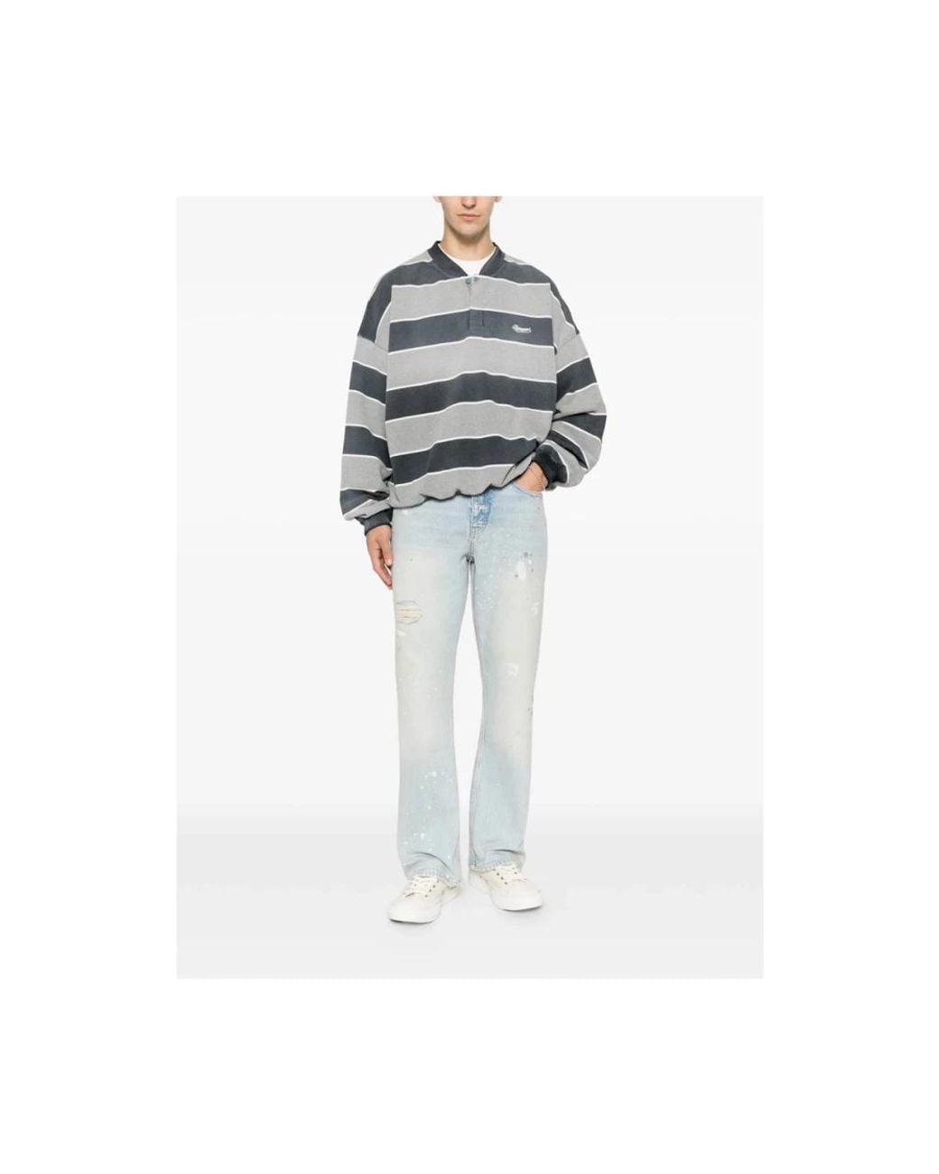 Represent Gray Sweatshirts for men