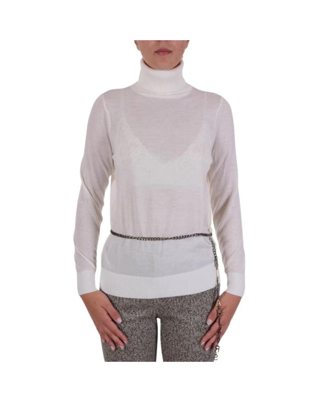Michael Kors Turtleneck Sweater in het Gray